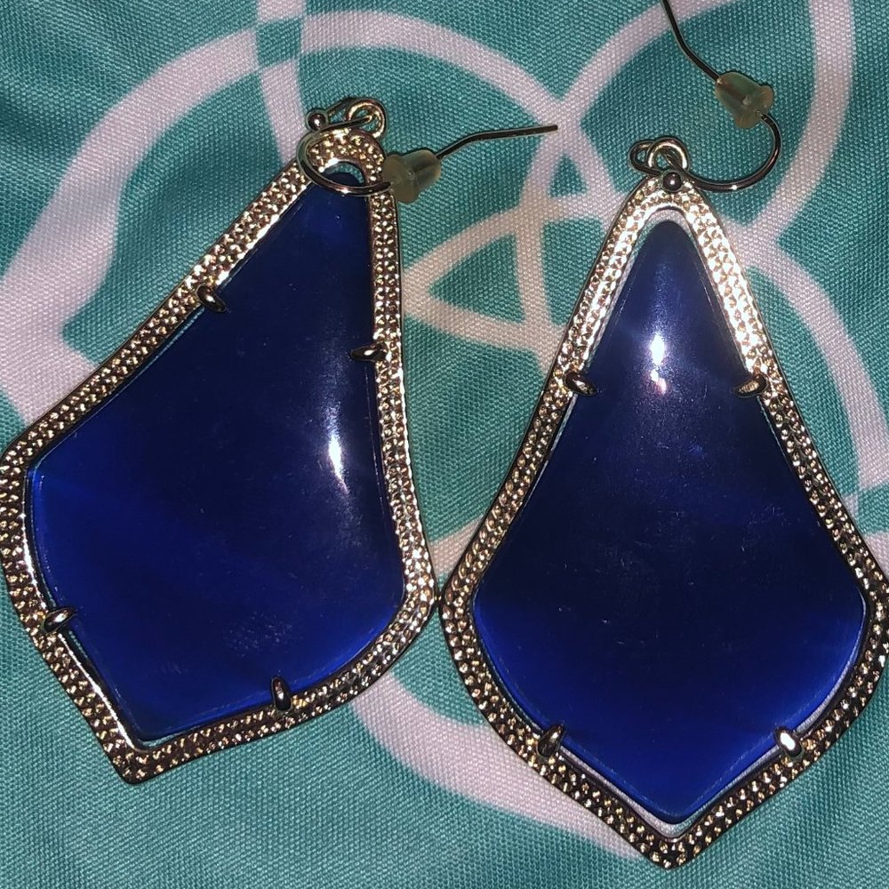 Blue Kendra Scott Earrings